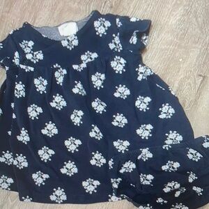 Floral Baby Dress With Bloomers